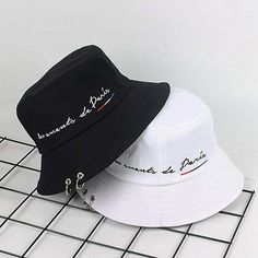 Mlb Shoes, Hat Fashion Women, Peony Aesthetic, Bucket Hat Fashion, Summer Embroidery, Street Outfits, Hats Fashion