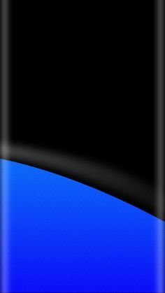 an abstract black and blue background with curved edges