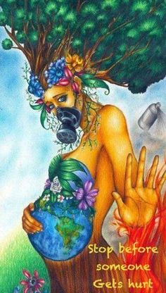 Save Mother Earth, Art Beat, Psy Art, Earth Art, Save Earth