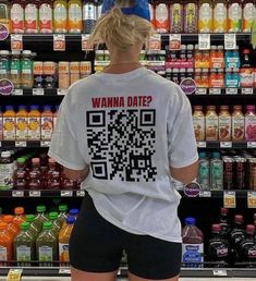 Your custom QR Code shirt; 🔹 100% Airlume combed and ringspun cotton (fiber content may vary for different colors) 🔹 Classic Fit 🔹 Tear away the label 🔹 Runs true to size 🔹 Medium Fabric 🧼CARE: Machine wash: warm (max 40C or 105F); Bleach as needed; Tumble dry: medium; Iron, steam or dry: low heat; Do not dry clean. 📦SHIPPING: We aim to process all orders as fast as possible and ship them within 1-3 days. However, please allow up to 7 days for processing during sales or busy periods. Once Wanna Date, Coding Shirts, Fashion Journals, Qr Code, Cotton Fiber, The Label, Fabric Care, Gender Neutral, Shirt Designs