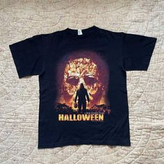 Vintage 2007 Rob Zombie Halloween Movie Promo T shirt Easy 30 day return policy Rob Zombie Halloween, Rob Zombie Film, Quilt Size Chart, Halloween Movie, Rob Zombie, Zombie Halloween, Halloween Poster, Create Shirts, Halloween Costume Ideas