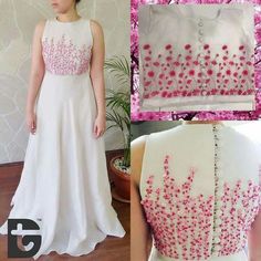 French Knots Embroidery, Dubai Tower, Knots Embroidery, Embroidered Kurtis, Kurtis Designs, Rakhi Gift, Hollywood Dress