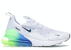 Nike Air Max 270s Blue, Nike Shoes Women Air Max 270 Blue, Sporty Blue Nike Air Max For Sports, Blue Nike Air Max Running Shoes, Blue Synthetic Nike Air Max For Sports, Nike Air Max 270 White, Cool Nike Shoes, Blue Air Max, White Nike Shoes