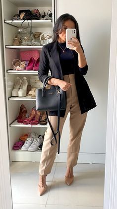 Fall Outfit Ideas For Women, Outfit Elegantes, Classic Style Outfits, Outfit Ideas For Women, Professional Outfits Women, Stylish Work Attire, Fall Outfit Ideas, Casual Day Outfits