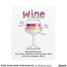 WINE, MORE WINE, EVEN MORE WINE ACRYLIC PRINT Wine Wall, Posters Wall, Photo Prints, Wine Drinks