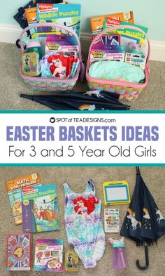 Easter Basket For 7 Year Girl, Easter Basket For 6 Year Girl, Easter Baskets For Girls Age 7, Easter Basket Ideas For Girls Age 8, Easter Basket For 5 Year Girl, Last Minute Easter Basket Ideas, Easter Basket Ideas For 5 Year Girl