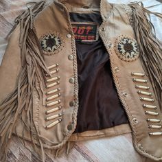 Hot Leathers..Leather Chaps And Matching Vest...Native American Style.. Beautiful Native American Style Outfits, Cowboy Chaps, Leather Chaps, Native American Style, Native American Fashion, Cool Jackets, Style Outfits, American Style, Native American