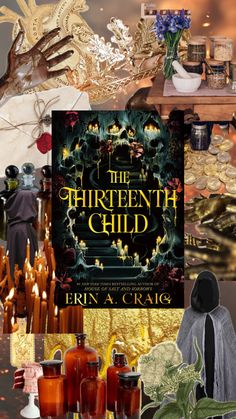 Thirteenth Child by Erin A Craig Mood Board The Thirteenth Child, 2024 Books, Book Collage, Book Review Journal, Book Nook, Book Nooks, Book Review, Bestselling Author, Kids House