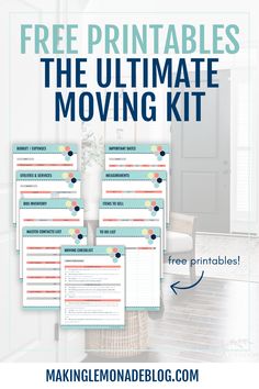 the ultimate moving kit with free printables