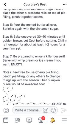 an iphone screen showing the instructions for how to make ice cream in 3 minutes or less