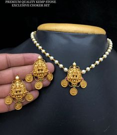 Premium quality, brass made with gold polish  Laxmi coin necklace. Jewellery Sets For Women Best Quality Product with High Quality Stone With High End Polish Stone-American Diamond Cubic Zirconia With Ad Jewellery With Diamond In Fashion Jewellery And Traditional Imitation Jewellery Occasion:-Daily Wear,Party Wear,Birthday Anniversary, Jewellery Sets For Wedding ,Gifts For Some One You Love Gold Locket Temple Necklace For Weddings, Gold Temple Necklace With Locket For Wedding, Gold Temple Necklace With Round Pendant For Wedding, Gold Coin Necklace For Festivals, Gold Round Pearl Necklace For Festivals, Traditional Gold Coin Necklace With Round Pendant, Gold Kundan Round Pendant Necklace Gift, Gold Plated Coin Pendant Jewelry For Wedding, Gold Coin Pendant Temple Jewelry