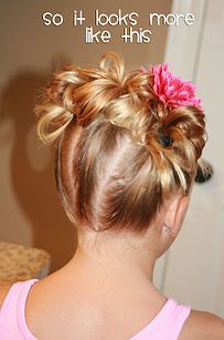 37 Creative Hairstyle Ideas For Little Girls - BuzzFeed Mobile Dance Recital Hair, Recital Hair, Girl Hairdos, Toddler Dance, Dance Hair, Girl Hair Dos, Hairstyle Youtube, Small People, Girl Haircut