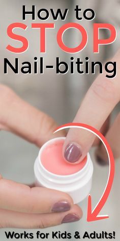 Nail Biting Remedies, Biting Fingernails, Stop Nail Biting, Nail Biting Habit, Biting Nails, Bad Nails, How To Grow Nails, Nail Biting