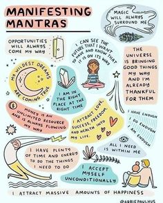 Setting Weekly Intentions, Manifestation List Examples, List Of Things To Manifest, Intentions For The Month, Monthly Intentions Ideas, Mantras To Live By, Meditation Intentions, Monthly Mantra, Monthly Manifestation