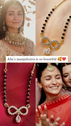 Alia Mangalsutra, Mangalsutra Aesthetic, Celebrity Mangalsutra Designs, New Mangalsutra Designs Gold, Small Mangalsutra Designs Gold, Modern Mangalsutra Designs Gold, Small Lockets, Modern Mangalsutra Designs, Mangalsutra Designs Gold