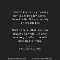 a black and white photo with the quote it doesn't matter if a pregnant life