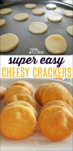 these easy cheese crackers are the perfect appetizer for any party or special occasion