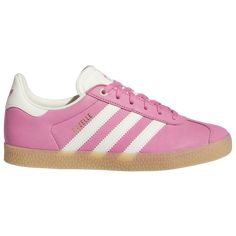 Adidas Pink Gazelle, Pink Gazzelle Outfit Girl, Valentines Shoes, Brown And Pink Gazelle, Pink Platform Adidas Gazelle, Pink And Green Gazelles, Pink Adidas Shoes, Gazelle Adidas