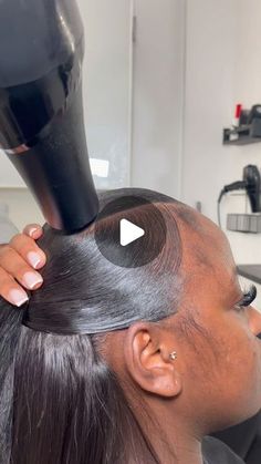 21K likes, 41 comments - renstouch on March 20, 2024: "V part Half up Half Down on my fav 💕 One of my fav styles to do 🥰 #fyp #halfuphalfdown #vpartslickback #blackgirlhairstyles #londonhairstylist #howtotiktok #hairtok". Half Up Half Down Ponytails Black Women, Sleek Half Up Half Down Hair Straight, V Part Hairstyle, Peekaboo Ponytail Weave, V Part Slick Back Half Up Half Down, 2 Part Half Up Half Down, Half Up Half Down Hairstyles Quick Weave, Hairstyles For Long Hair Black Women, Bob Hairstyles Half Up Half Down