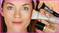 HOW TOAPPLY FOUNDATION FOR BEGINNERSHi lovesI'm Ritaa Master EstheticianMakeup ArtistCo-FounderSkin Expert for MintPear.com A cruelty-free bea... Foundation With A Brush, Foundation For Beginners, Mat Foundation, Master Esthetician, How To Make Glitter, Shape Tape Concealer, Collagen Serum