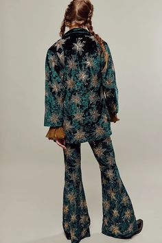 Lenni Chromatic Suit | Free People Suit Shop, Boho Outfits, Free People, Color Coding, Velvet, Clothes