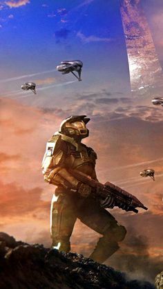 🌌🌌🌌🌌🌌🌌🌌🌌🌌 Master Chief And Cortana, Halo Combat Evolved, Madara Wallpaper, Halo Game, Halo Collection