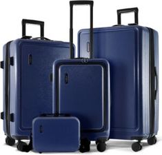 Hard Shell Luggage, Navy Color, Contemporary Style, Shells, Range, Navy