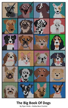 the big book of dogs cross stitch pattern