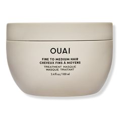 Travel Size Fine To Medium Hair Treatment Masque - OUAI | Ulta Beauty Ouai Hair Mask, Ouai Hair, Best Hair Mask, Silky Smooth Hair, Best Makeup Tips, Hair Thickening, Hot Hair Styles, 2024 Christmas, Fame Dr