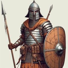 Medieval Apocalypse, Medieval America, Historical Armor, Concept Art Drawing, Iron Age, Fantasy Warrior, Medieval Fantasy