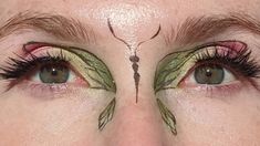 Unicorn Cosmetics Angel palette Unicorn Inspired Makeup, Dragon Fly Makeup, Fairy Graphic Liner, Moth Makeup Eyes, Angel Wings Makeup, Moth Inspired Makeup, Moth Makeup Halloween, Luna Moth Makeup, Dryad Makeup