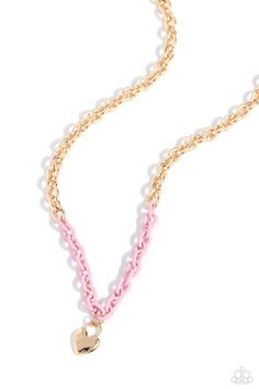 Prices start as low as $5 Pink Heart Necklace, Pink Chain, Lock Pendant, Latest Jewellery Trends, Lock Necklace, Red Necklace, Hammered Gold, Pink Necklace, Fall Table