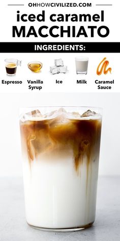 See how easy it is to make this Starbucks favorite at home in less than 5 minutes using a Nespresso machine. The trick to making this drink is all in how it’s assembled. #caramelmacchiato #icedcoffee #starbuckscopycat #nespresso Iced Caramel Macchiato Recipe, Starbucks Caramel Macchiato, Caramel Macchiato Starbucks, Iced Espresso, Caramel Macchiato Recipe, Iced Caramel Macchiato, Espresso Drink, Coffee Recipe Healthy