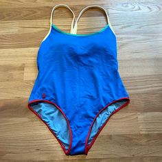 Polo Ralph Lauren Swimsuit. Color-Block, Excellent Condition. Tried On Never Worn. Blue Color Block Sports Swimwear, Casual Blue Color Block Swimwear, Blue Sporty Color Block Swimwear, Blue Stretch Color Block Swimwear, Blue Color Block Stretch Swimwear, Ralph Lauren Blue, Polo By Ralph Lauren, Womens Swim, Polo Ralph