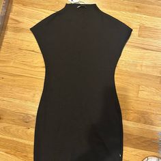 Size M Black Knit Dress Zara Mini Dress, Zara Mini, Black Knit Dress, Zara Black, Black Knit, Zara Dresses, Knit Dress, Colorful Dresses, Zara