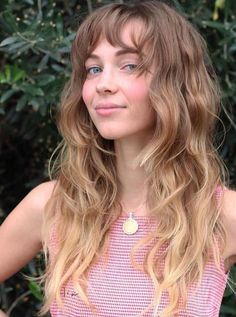 60 Lovely Long Shag Haircuts for Effortless Stylish Looks Curly Balayage, Blonde Shag, Blond Ombre, Brown Ombre Hair, Ombre Hair Blonde, Shaggy Hair