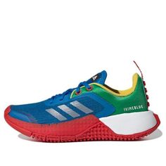 Lego x Adidas Classic Sport GX7612 Shocking Blue, Adidas Classic, Stylish Sneakers, Blue And Green, Perfect Pair, Lego, Blue Green, Adidas, Sneakers