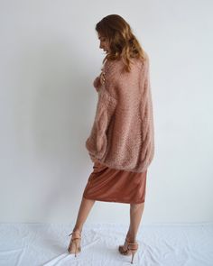 Hello, I'm the one, who won't let you down - beige mohair cardigan. I will comfort you, keep you warm and will make you smile. I'm 100% hand made and proud of that. I consist of 70% italian super kid mohair and 30% of nylon, which makes me incredibly natural. I'm quite unique as could be worn all year long. I'm in one size and one size fits all because my measurements are : ❤️ Width -55-60 cm ❤️ Lengths -72 cm If you would like me in other size, you could request a custom order with your own par Hand Knitted Mohair Cardigan, Oversized Hand Knitted Mohair Cardigan, Cozy Hand Knitted Mohair Cardigan, Oversized Knitted Mohair Cardigan, Cozy Mohair Cardigan One Size, Cozy Mohair Cardigan, Cozy Mohair One-size Cardigan, Cozy Mohair Knitted Cardigan, Cozy Knitted Mohair Cardigan