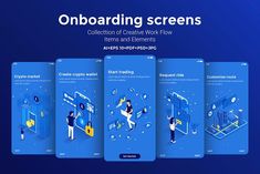 the onboarding screen shows how to use it for different purposes, including an image of people