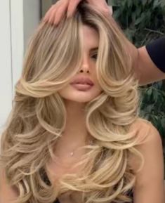 Grad Hair Styles, Blonde Hair Extensions Before And After, Hair Styles Blonde, Blowout Hairstyle, Grad Hair, Pretty Blonde Hair, Bombshell Hair, Hair Extensions Before And After