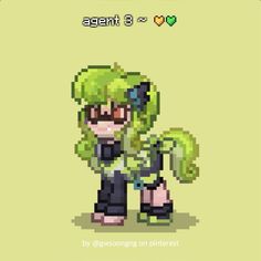 Agent 3 Pony Town skin made by me! It’s free to use just dont claim it as your own ;) Tutorial will be on YouTube soon! #ponytown #splatoon #nintendo Splatoon Agent 3, Made By Me