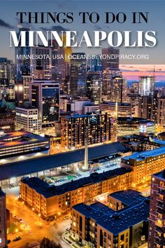 the cover of things to do in minneapolis, minnesota