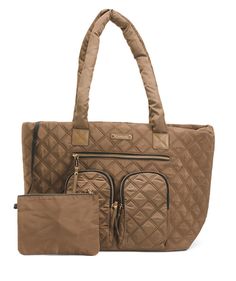 Joan and David 21in Diamond Quilted Nylon DuffleJoan & David - The 21in Diamond Quilted Nylon Weekender Travel Duffle /Very lightweight Travel Duffle Bag great for weekend getaways, gym, baby accessories etc. Nylon Diaper Bag With Zipper Closure, Casual Nylon Diaper Bag For On-the-go, Casual Nylon Diaper Bag, Casual Nylon Diaper Bag With Zipper Closure, Travel Duffle Bag, Travel Duffle, Duffle Bag Travel, Accessories Bags Purses, Chic Handbags