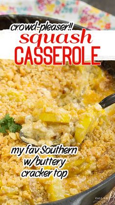 CROWD-PLEASING SOUTHERN SQUASH CASSEROLE Squash Puppies Recipe, Squash Casserole No Eggs, Southern Living Squash Casserole, Southern Style Squash Casserole, Squash Casserole With Mayonnaise, Cotton Patch Squash Casserole, Squash And Onions Southern, Acorn Squash Casserole Recipes, Best Squash Casserole With Ritz Crackers