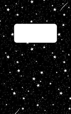 an image of stars in the sky with a blank sign on it's side