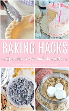 baking hacks tips, time saving and spreads