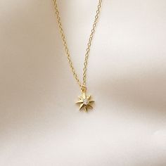 North Star Gold Necklace - Featuring a Celestial Star Necklace, dainty and perfect for any occasion - Length: 16.5" + 2" Extender - Measurement: Star - 7mm - Base Material: High Quality .925 Sterling Silver - Finish: 18K Gold - Nickel Free - All our jewelry is packaged in gift ready boxes. If you would like multiple items from your order packaged separately please let us know! © 2024 Generation of Daughters Star Gold Necklace, Gold Necklace Dainty, North Star Necklace, Diamond Pendent, Pretty Jewelry Necklaces, Pendent Necklace, Pretty Jewelry, Gold Necklace Layered, Layering Necklace