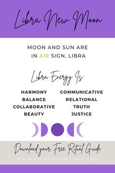 the moon and sun are in air sign, libra library's harmony language