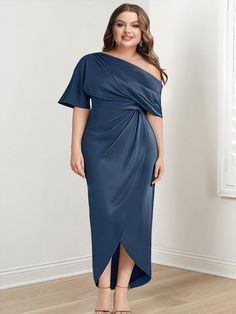 Dresses With Ruffles, Dramatic Fashion, Soft Dramatic, Brown Wedding, Evening Dresses Cocktail, Satin Bridesmaid Dresses, Dress Bridesmaid, Mothers Dresses, Fashion Images