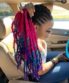 @angiesambitions Royal Keepers Products are made for all hair types, all ski... @angiesambitions 🔥 🔥 🔥 🔥 Royal Keepers Products are made for all hair types, all skin types, and all ages! Royal Keepers Can be purchased ... Pink Locs, Locs Black Women, Women Locs, Dyed Dreads, Colored Dreads, Dreads Styles For Women, Beautiful Dreadlocks, Short Locs Hairstyles, Dreadlock Styles